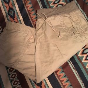 Union Bay Capris Tan